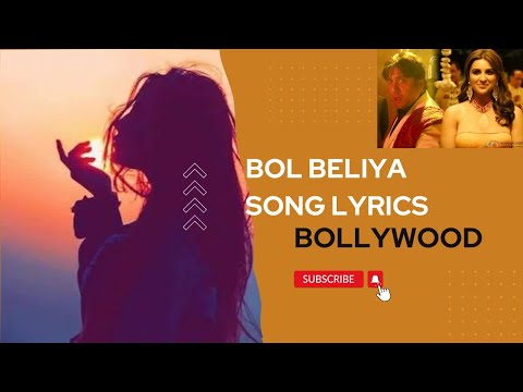 bol beliya bollywood hindi song lyrics text edit love lover youtube follow share like please