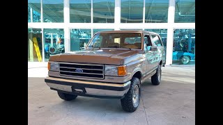 Video Thumbnail for 1989 Ford Bronco