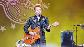 BRIAN SETZER'S Rockabilly Riot - Put Your Cat Clothes On - (CARL  PERKINS 1956 )