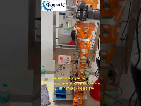 Automatic pouch Packaging. Suitable for Namkeen ,Tea ,Spices Powder , Whole Spices Etc