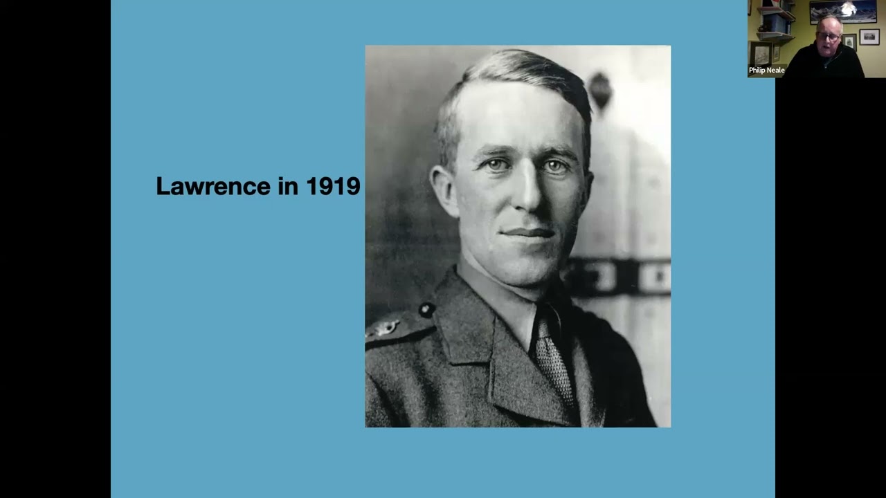 Lawrence Lecture Series: Lawrence as a Writer - Philip Neale