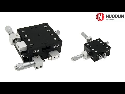 2-Axis Manual Goniometer Stages - XY AXIS Manual Slides and Stages