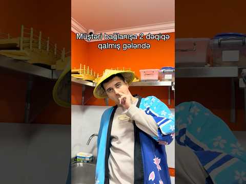 Müştəri bağlanışa 2 dəqiqə qalmış gələndə