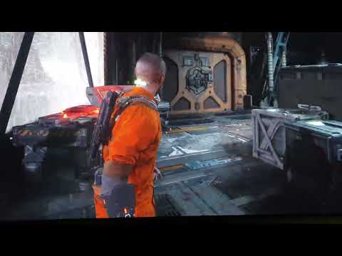 The Callisto Protocol Samsung S95B Game Motion Plus 30 FPS to 60 FPS Interpolation.