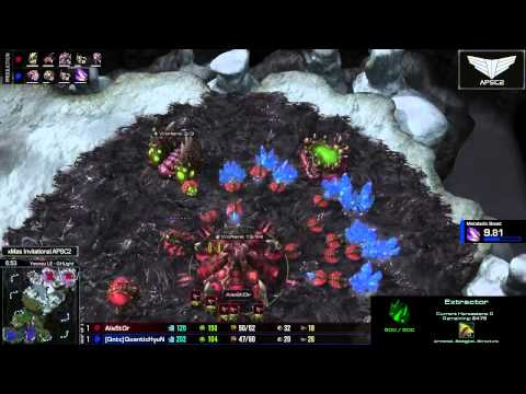 SC2 Hyun vs Alastor Game 3 Christmas Invitational Starcraft 2 Tournament