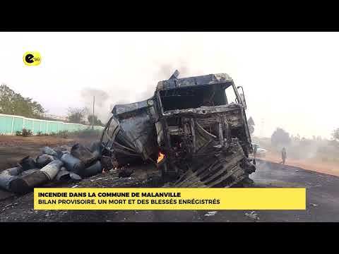 Incendie dans la commune de malanville: bilan provisoire, un mort et des blessés enrégistés.