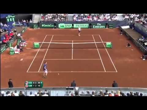 Highlights Andy Murray vs Sam Querrey Davis Cup 2014