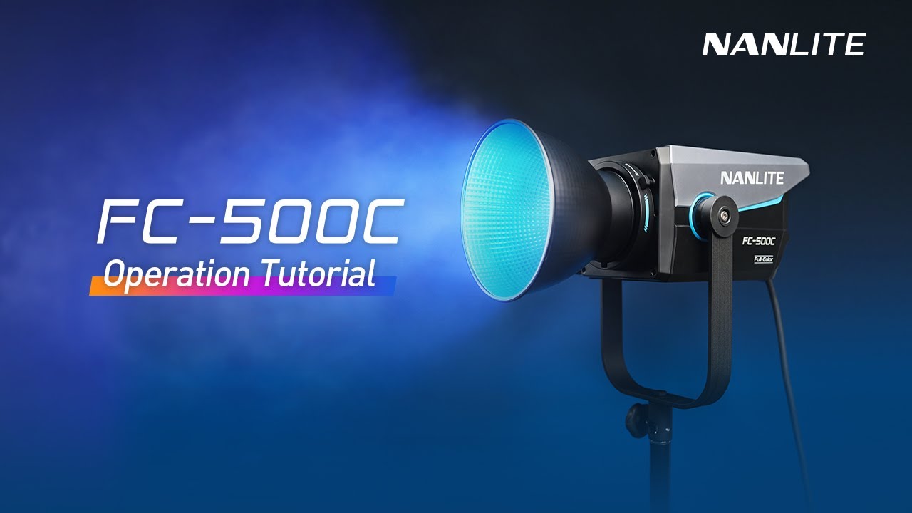 Nanlite FC-500C Full Color Bicolor 2700 - 7500 K 520 W Black