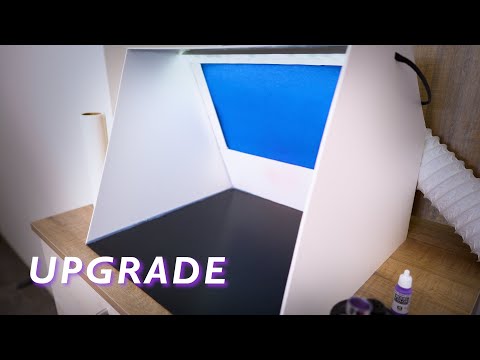 UPGRADE an Airbrush Spray Booth - with LED Light and Noctua Fan!