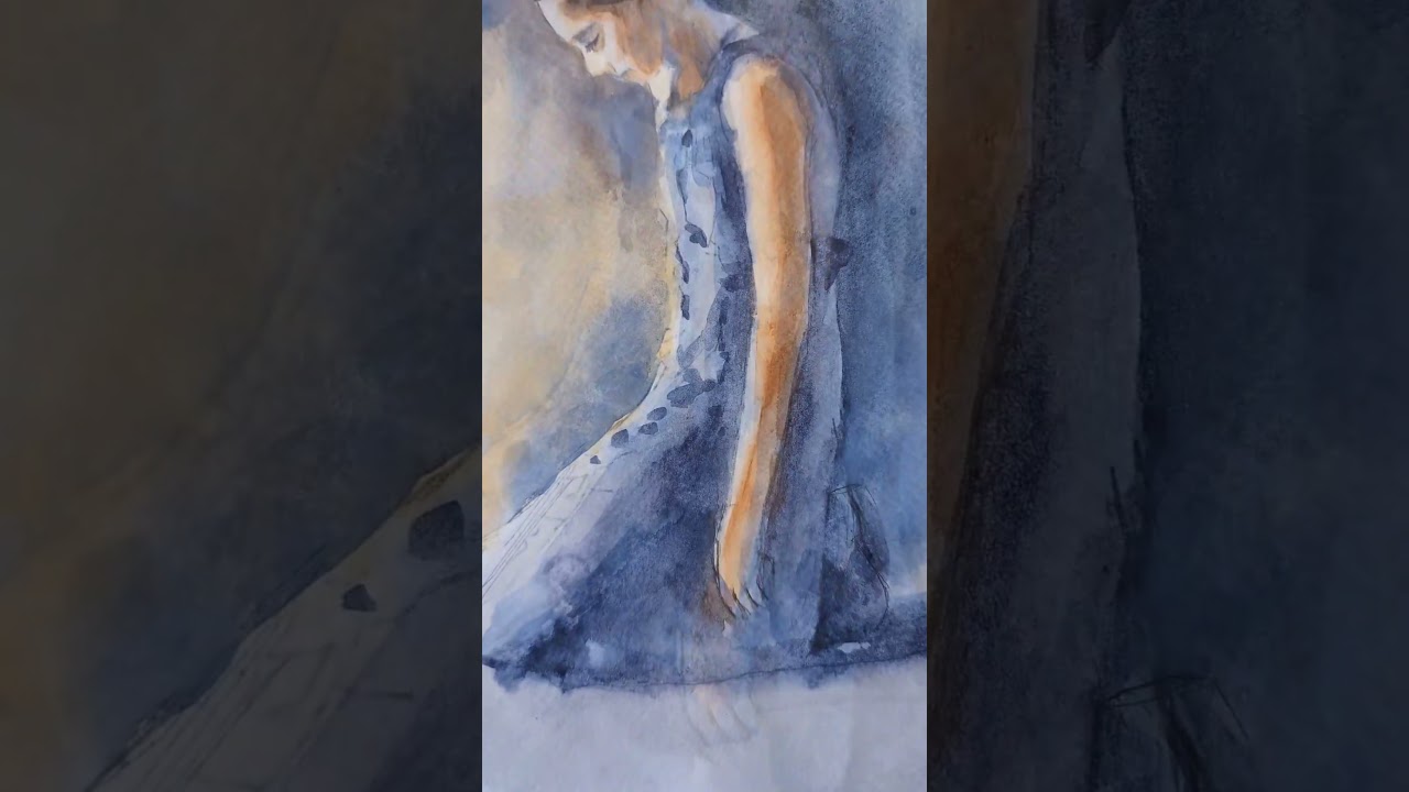 Watercolour Ballerina: Cinderella’s Dream 🩰✨