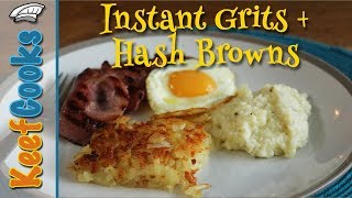 Instant Grits and Hashbrowns | Southern US Breakfast Food | Review/Taste Test