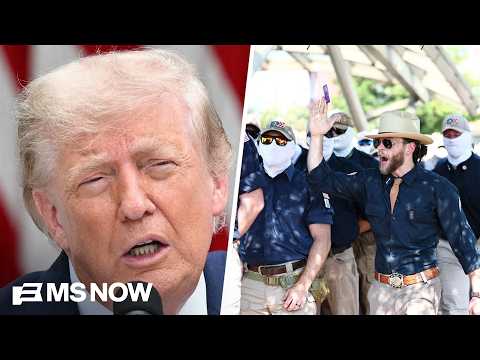 Trump vows to stop communist 'threat' but fails to denounce white nationalists marching in DC