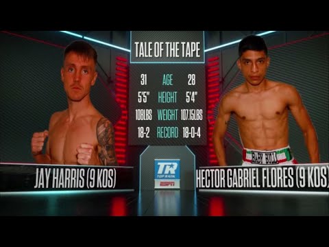 Jay Harris VS Hector Gabriel Flores | FULL FIGHT In WALES 11/26/21 🥊🥊