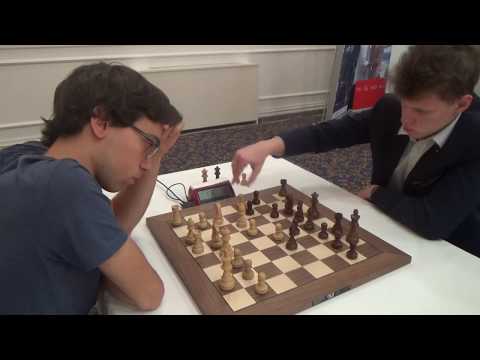 Petkidis Anthony - GM Vladislav Artemiev, Caro-Kann defense Advance variation, Blitz chess