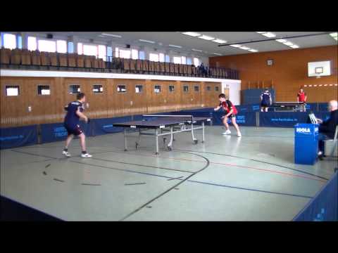 Moritz Voß - Norman Steinert (Tischtennis 2015)