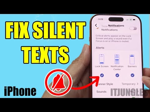 How to Fix Text Messages Not Receiving Notification Alerts/Sound on iPhone