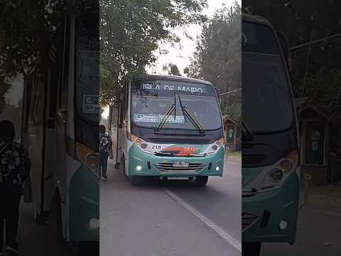 🟢 maquina 210 flota Talagante neobus thunder+ lo 916/📟 Santiago x lonquen/KFDL77
