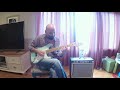 Burgundy by Barry Harris (Fender Custom Shop Strat, Tone King Imperial MKII)