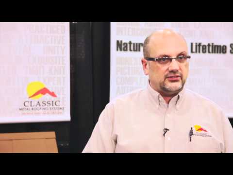 Energy efficient roofing materials from Classic Metal Roofing