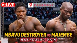LIVE🔴 VURUGU | Mbavu Destroyer vs Majembe FULL FIGHT At Kasarani! Dj Afro