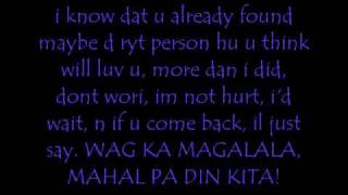 away bati-yeng constantino w/ lyrics