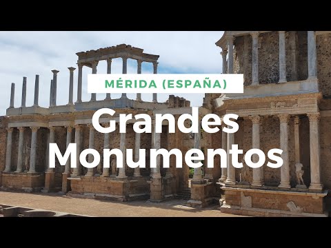 Una Ciudad Museo Llamada Mérida (Extremadura - España). Grandes Monumentos y Paseo por la ciudad