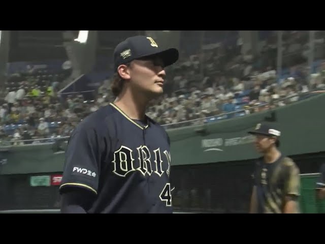 【ファーム】最後は外直球で見逃し三振!! バファローズ・前佑囲斗 1回2奪三振無失点の好投!!  2023年8月19日 福岡ソフトバンクホークス 対 オリックス・バファローズ