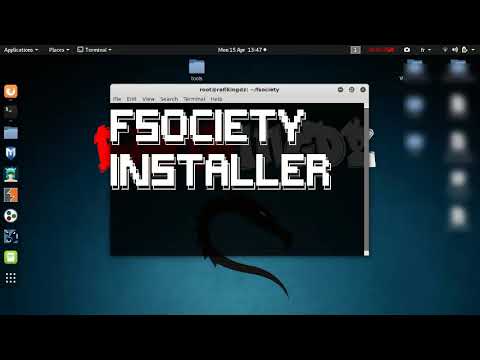 how to install "FSOCIETY" all tools used in  Mr ROBOT series 'KALI LINUX'