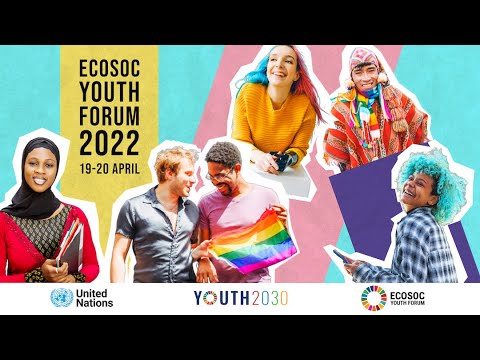 Youth Forum 2022 - COVID-19 recovery: Youth taking action for a sustainable future