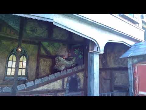 Terror Castle Ghost Train Ride At Brean Theme Park, August 2017