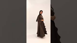 كريب كوري نص كلوش بتفاصيل أنيقة من الامام