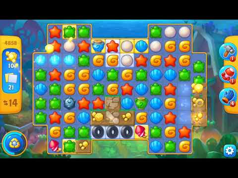 Fishdom 2021 - Level 4858   #Playrix #Fishdom #gaming