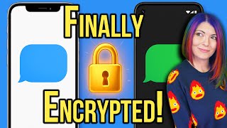 Apple + Google Just Changed Texting FOREVER! (RCS Encryption Update)