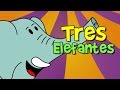 tres elefantes se balanceaban (canción infantil ...