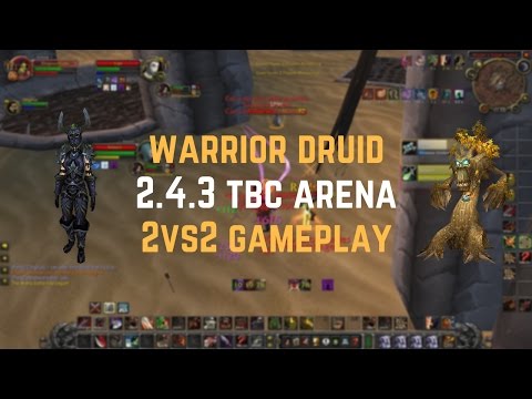 [2.4.3 TBC Warmane PTR] WAR/DRUID 2vs2