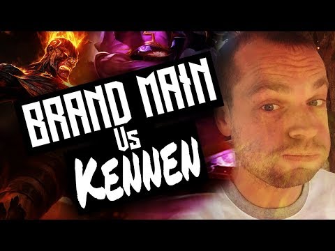 Brand main vs Kennen Mid - Live commentary gameplay