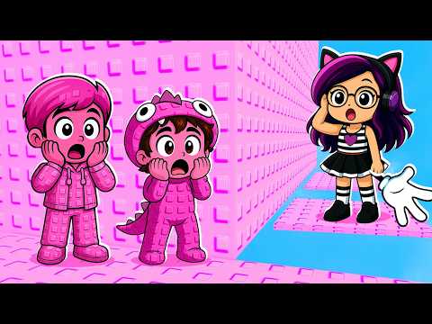 HIDDEN in the CAMOUFLAGE TROLL TOWER | Kori Roblox