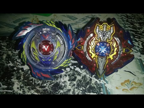 Surge Xcalius.1.Ir vs Genesis Valtryek.6v.Rb (Beyblade Burst Evolution)