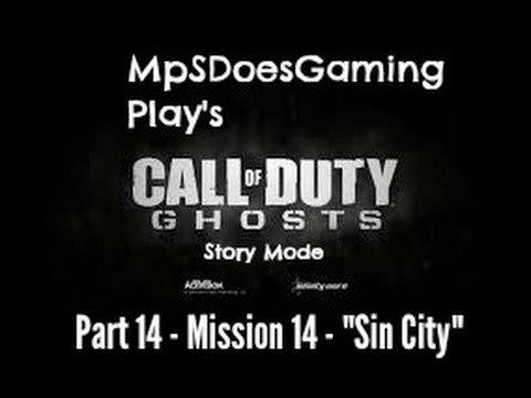 Call of Duty: Ghosts Campaign HD Walkthrough - Mission 14 - "Sin City"