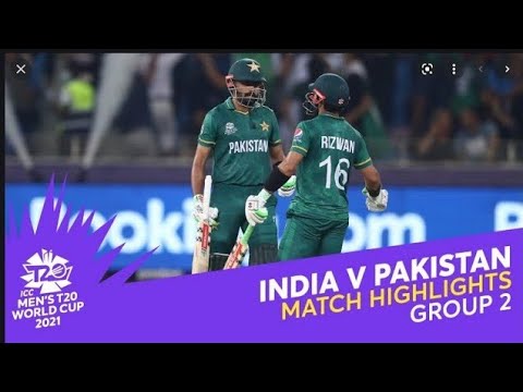 Pakistan Vs India Full Match Highlights Hindi / Urdu Commentary ICC T20 World Cup 2021