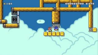 Super Mario Maker - Pit of Evil: Skyzo Sr beaten