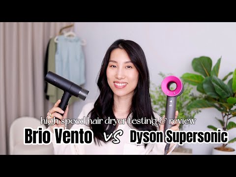 Brio Vento vs Dyson Supersonic | High Speed Hair Dryer Review | Chris Han