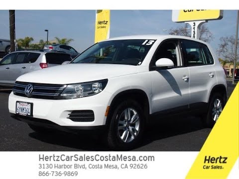 2013 VW Tiguan Only $18,935 Hertz Car Sales Costa Mesa 714-434-3721