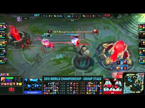 LoL World Championship 2015 | SK Telecom T1 vs H2K Gaming | Marin Highlights