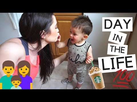 DAY IN THE LIFE OF A SAHM WITH A TODDLER! Video