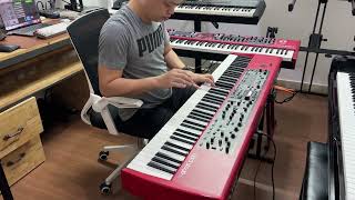 Video thumbnail for Nord Stage EX 88- Demo Piano, Electric Piano, Moog| Blessed Music by Piano Tân Bình- Blessed Music