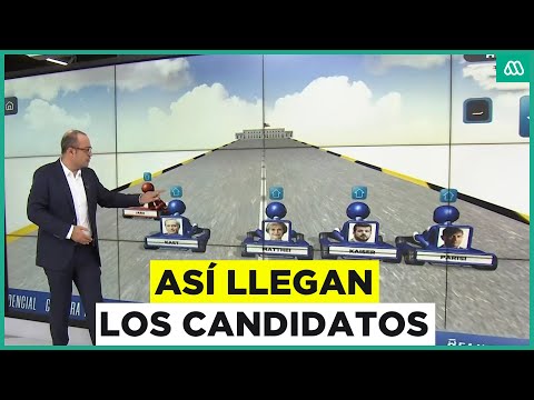A dos semanas de las elecciones: Así llegan los candidatos presidenciales