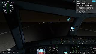 Sacramento Mather Airport KMHR   Smooth ILS Manual landing Night #msfs #msfsxbox #planes