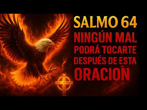 🔥SALMO 64 ¡CIERRA BOCAS y FLECHAS de MALDAD ORACIÓN para REVERTIR MALDICIONES DE MUERTE CONTRA TI!
