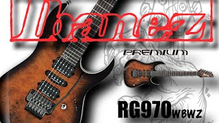 Video thumbnail for Ibanez RG970 WBWZ Premium Demo with Laney IRT X by Paul Glover